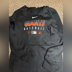 Nike Black Dri-FIT Baseball Hoodie